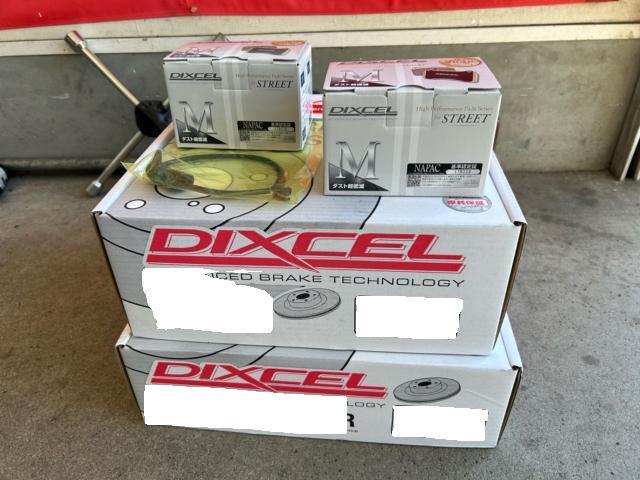 アウディ　Ａ６アバント　ブレーキメンテナンス　ブレーキパッド交換　ディスクローター交換　DIXCEL  低ダストタイプ　輸入車メンテナンス　輸入車販売店　福島県　白河市