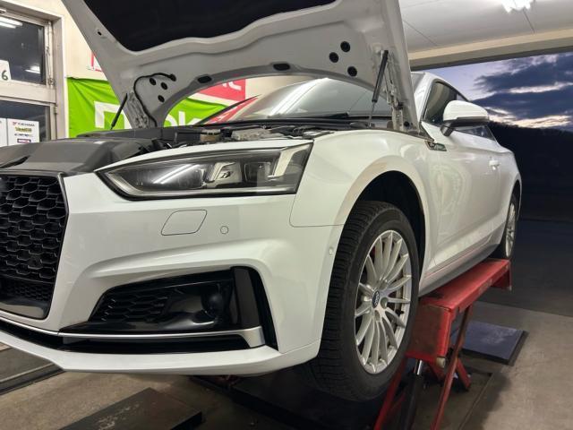 アウディ　Ａ５　ブレーキ故障警告　ブレーキサーボ不良　サーボセンサー交換　ABSユニット分解O/H  エンジンオイル交換　輸入車メンテナンス　輸入車販売店　福島県　白河市