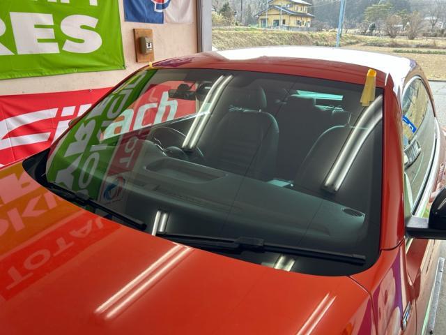 フォルクスワーゲン　ザ・ビートル　フロントガラス交換　飛石被害　フロントガラス割れ　レインセンサーリペアキット　保険対応修理　輸入車メンテナンス　輸入車販売店　福島県　白河市