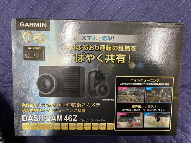 プジョー　5008　ＧＴ　ブルーＨＤｉ　ガーミン　ｄａｓｈｃａｍ４６ｚ　ＦＲカメラ付きドライブレコーダー取付