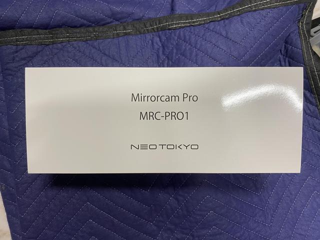 トヨタ　エスティマ　ネオトーキョー　ミラーカム　ＭＲＣ－ＰＲＯ１　ミラー型前後カメラ付きドライブレコーダー取付