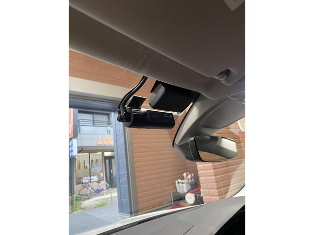 フォルクスワーゲン ティグアン ユピテル DRY-9100d 前後カメラ付きドライブレコーダー取付