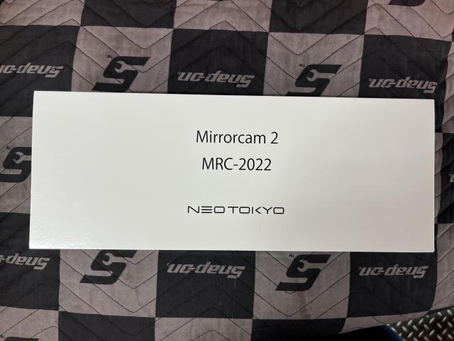 Audi Q3 アウディQ3　NEO TOKYO Mirrorcam 2  MRC-2022　前後２カメラドライブレコーダー取付