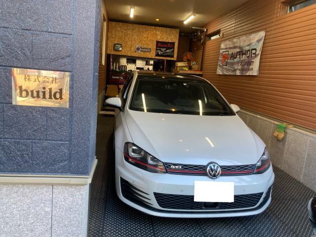 フォルクスワーゲン　ゴルフ　GTI
既存ドラレコ取外し
コムテック　ZDR038    デジタルインナーミラー取付け
埼玉県　川口市　八潮市　三郷市　さいたま市　戸田市　蕨市　足立区