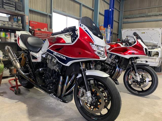 CB1300スーパーボルドール 現行型フロントマスクに交換|グー CB1300スーパーボルドール 現行型フロントマスクに交換|グー
