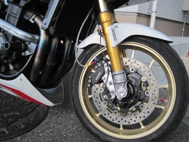 2010 CB1300ST オーリンズフロントフォーク取付　ブレーキシステムが大変・・・福岡県大野城市