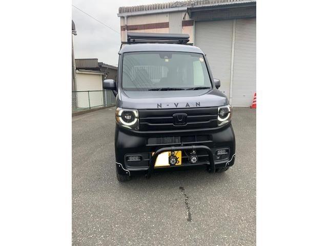 JJ1 JJ2 N-VAN　フロントグリル  エンブレム　ラプター塗装①ペーパー♯120