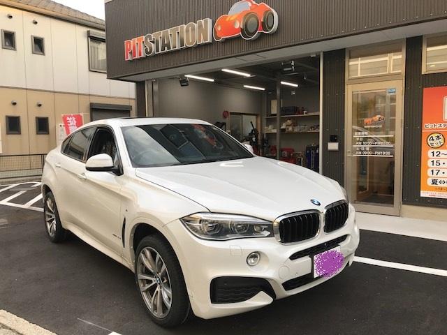 BMW　X6　タイヤ交換　名東区