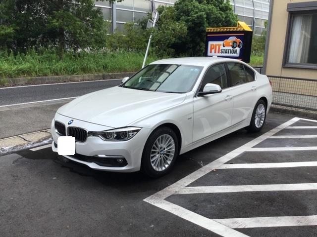 BMW3　ランフラットタイヤ交換　名東区　名古屋市