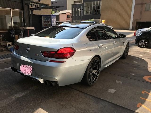 BMW M6 タイヤ交換 名古屋