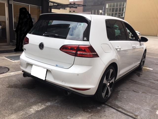 VW ゴルフ7 GTI タイヤ交換　名古屋