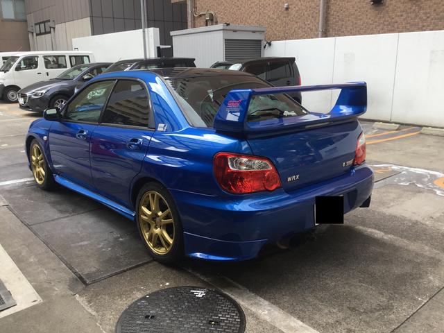 スバル　インプレッサWRX　タイヤ交換