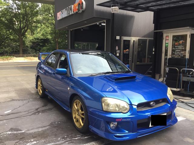 スバル　インプレッサWRX　タイヤ交換