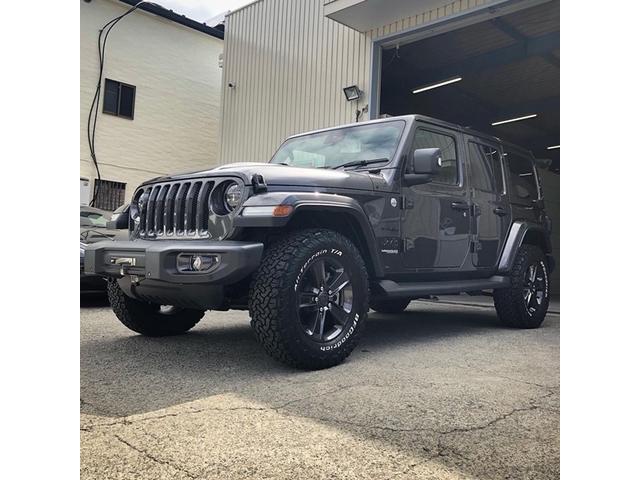Jeep ラングラー アンリミテッド サハラ ホイール塗装 各種取付 カスタム 神奈川 海老名市 厚木市   