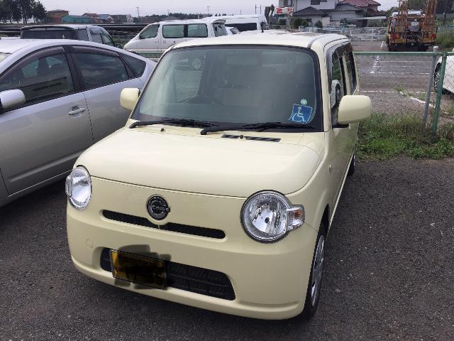 ダイハツ ミラココア 車検 軽自動車 千葉県 富里市・成田市・八街市・佐倉市　酒々井町・山武市・芝山町・多古町　車検入庫承ります 