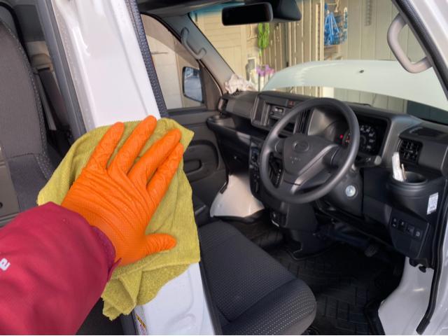 ダイハツ　ハイゼット　新車販売　中古車販売　オークション　車買取　納車前洗車　清掃　メンテナンス　外装点検　内装点検　下廻り点検　ルームクリーニング　いわき市　いわき
