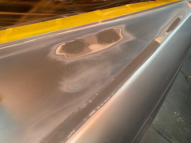 鈑金塗装　ヒビ割れ　亀裂　歪み　キズ　凹み　シルバー　日産　修理　補修　いわき市　見積もり無料　保険事故　代車無料　レンタカー対応　カスタム　車検　