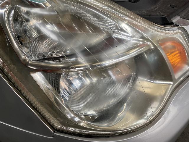 日産　ブルーバードシルフィ　ヘッドライト磨き　黄ばみ　暗い　見えない　白っぽい　コーティング　新品交換　リサイクルパーツ　いわき市　ポリカーボネート磨き　LED販売　見積もり無料　
