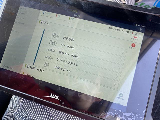 トヨタ　プリウス　50　コンピューター診断機　故障コード消去　事故車修理　G-SCAN3　OBD2診断機　修理の後は必須です　ちゃんと故障コードを消去して御納車いたします　福島県いわき市　いわき市　車体整備士がいる店　2級整備士がいる店　