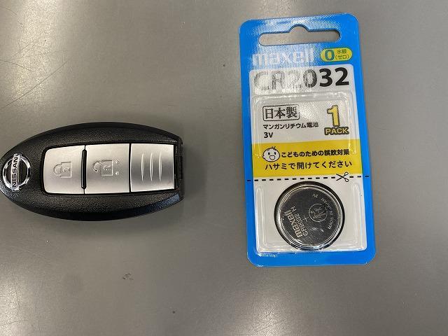 日産　スカイライン　キーレスリモコン電池交換　ボタン電池交換　リモコンがきかない　　
たまにしか開かない　電池交換　福島県いわき市　いわき市　