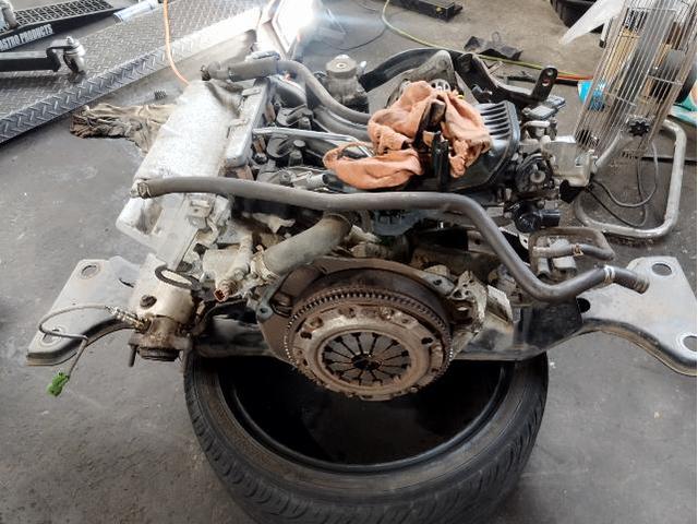 スズキ　エブリイ　エンジン不調　圧縮不足によりエンジン交換　リビルトエンジン取付　故障診断