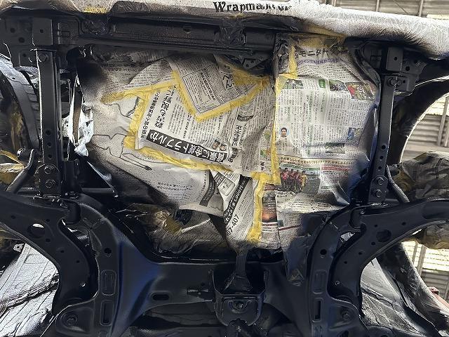 ホンダ　N-BOX　ボディーアンダーコート　防錆塗装　ボディー下回りの保護　福島県いわき市　