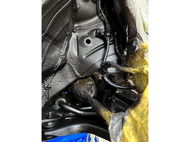 ホンダ　N-BOX　ボディーアンダーコート　防錆塗装　ボディー下回りの保護　福島県いわき市　