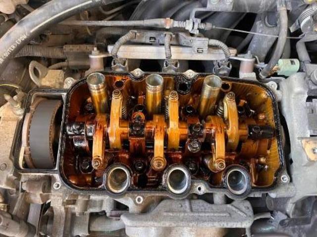 ゼストスパーク　エンジン関連修理・整備　タイミングベルト交換　ウォーターポンプ交換　サーモスタット交換　メンテナンス　消耗品の交換　10万キロ走ったら　いわき市　特定認証整備工場　鈑金塗装工場