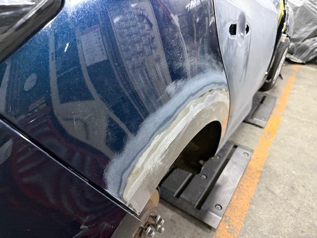 トヨタ カローラスポーツ キズ・へこみ直し 鈑金塗装 事故車修理 車両保険 板金見積もり無料 車検見積もり無料 福島県いわき市内郷