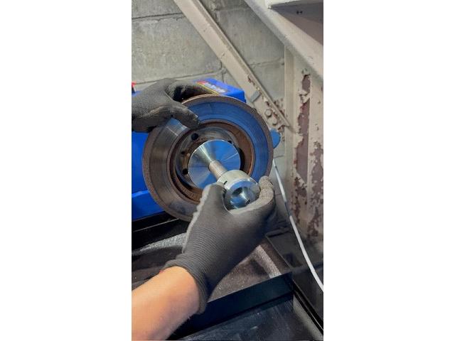 ダイハツ　コペン　ローター研磨 ブレーキローター研磨　ブレーキなき　ブレーキ異音　ローター歪み　ローター錆　研磨　ディスクローター研磨　福島県いわき市内郷