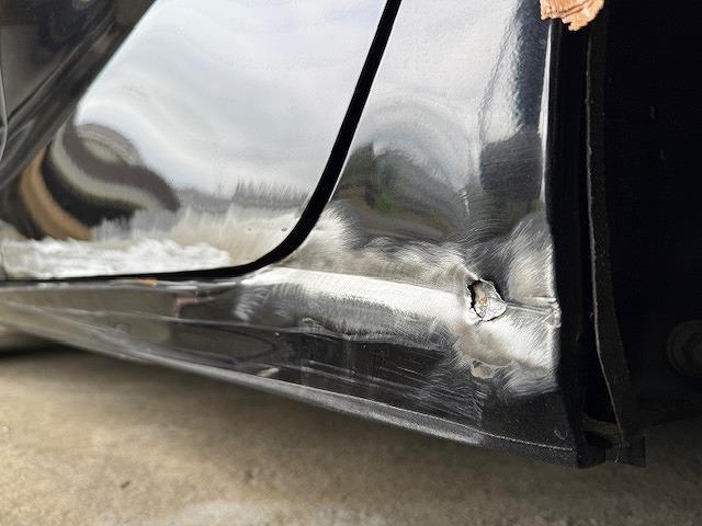 ホンダ　フィット　キズ・へこみ直し　キズ修理　へこみ修理　事故　事故車修理　車両保険　自費修理　安くなおしたい　キレイになおしたい　福島県いわき市内郷