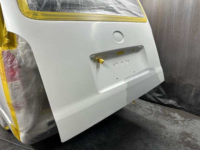 トヨタ　ハイエースバン　凹み修理　ドア凹み　キズ修理　鈑金見積もり　塗装見積もり　パーツ交換見積もり　持込パーツ塗装　パーツ取付　ラプター塗装　アンダーコート施工　代車無料　いわき市　安く修理　