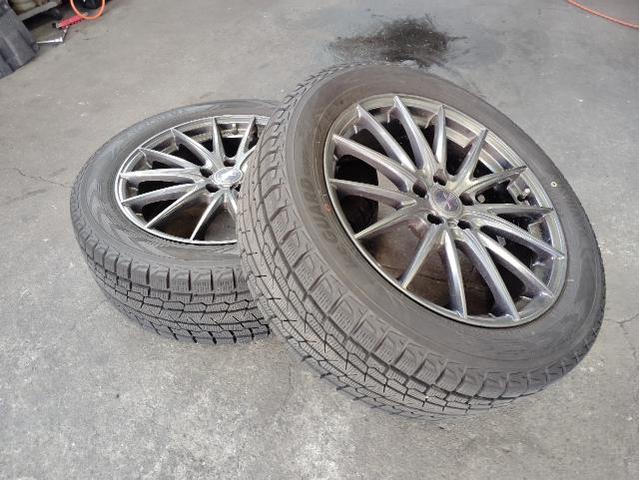 日産　エクストレイル　タイヤ交換　スタッドレスタイヤ　冬の準備　タイヤの点検　交換時期のご提案　雪道で古いタイヤは危険です　タイヤお持込み歓迎　タイヤ直送承ります　いわき市内郷　特定認証整備工場　鈑金塗装工場　ラプターライナー正規施工代理店