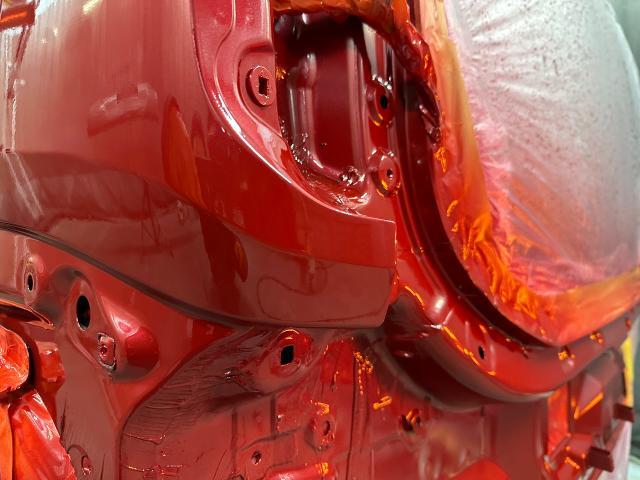 スズキ　ハスラー　クォーター鈑金　クォーター修理　鈑金修理　キズ修理　凹み修理　いわき市　パーツ交換　パーツ塗装　キズ塗装　パーツ取付　ラプター塗装　アンダーコート　下廻り塗装　防錆塗装　耐熱