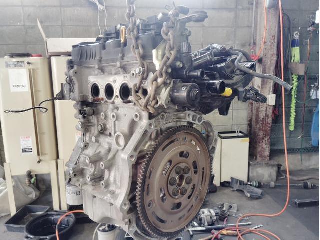 ダイハツ　タント　エンジン関連修理・整備　エンジンオイル消費　EGRバルブの故障の原因　エンジン載せ替え　リサイクルエンジン　リビルトエンジン　エンジン脱着交換　いわき市　特定認証整備工場　鈑金塗装工場　自動車保険代理店