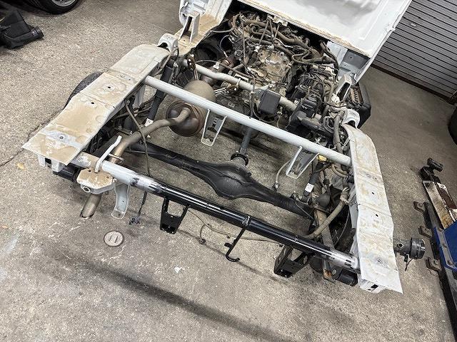 ダイハツ　ハイゼットトラック　板金・外装補修　事故車修理　追突事故　保険事故　レッカー　レンタカー　フレーム修正　鈑金塗装　福島県いわき市内郷　鈑金見積もり無料