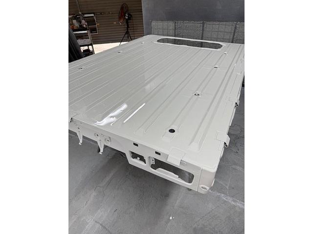 ダイハツ　ハイゼットトラック　板金・外装補修　事故車修理　追突事故　保険事故　レッカー　レンタカー　フレーム修正　鈑金塗装　福島県いわき市内郷　鈑金見積もり無料