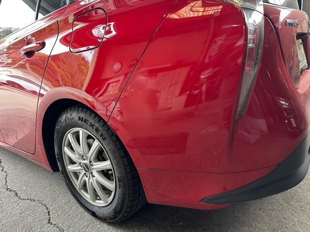 トヨタ　プリウス　バンパー交換　新品パーツ取付　新品パーツ交換　パーツ取付　パーツ取替　部品取付　新品部品　新品見積もり　中古パーツ　中古パーツ取付　いわき市　内郷　鈑金見積もり　塗装見積もり　スモーク塗装　ラプター塗装　オリジナル塗装