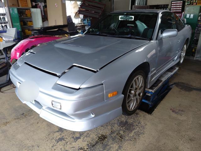 ニッサン　180sx アーム交換後アライメント