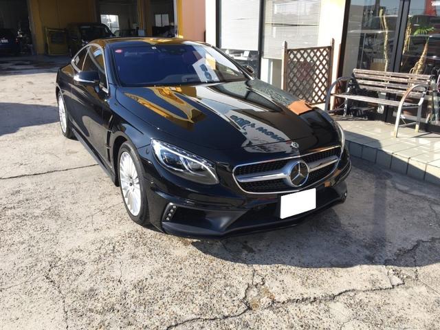 メルセデスベンツ　Sクラス ｓ450 エアロパーツ　取付　WALD　輸入車　高級車【明石市　加古川市　神戸市西区　播磨町　稲美町　傷へこみ直し　板金修理　塗装　ドレスアップ　カスタム　取り付け　加工　車検　ガラスコーティングお任せください】