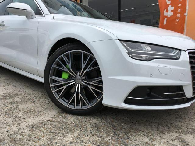 アウディ　A7　Audi　キャリパー　塗装　ペイント　【明石市　加古川市　神戸市西区　播磨町　稲美町　傷へこみ直し　板金修理　塗装　中古車販売　ドレスアップ　カスタム　取り付け　加工　車検　ガラスコーティングお任せください】