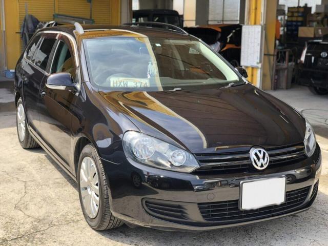 フォルクスワーゲン　VW　ゴルフ　鈑金塗装　修理　輸入車【明石市　加古川市　神戸市西区　播磨町　稲美町　傷へこみ直し　板金修理　塗装　中古車販売　ドレスアップ　カスタム　取り付け　加工　車検　ガラスコーティングお任せください】