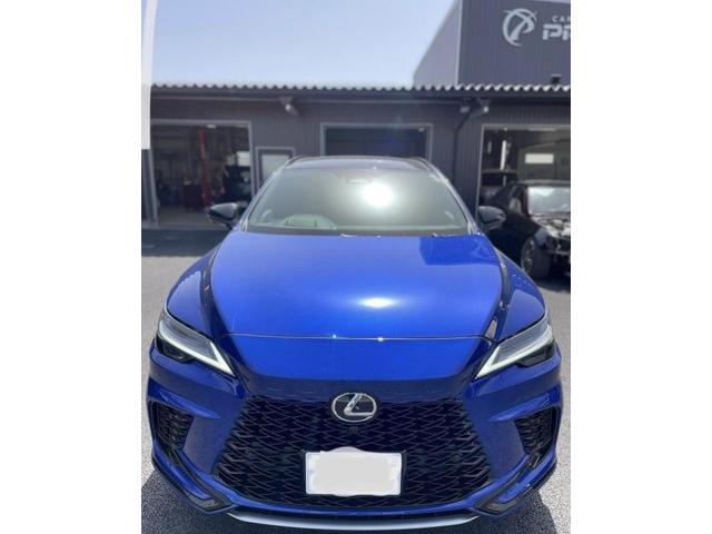 レクサス　LEXUS　RX500ｈ　新車　抽選販売　TVキット　取付【稲美町　播磨町　加古川市　明石市　神戸市西区　傷へこみ直し　板金修理　塗装　中古車販売　ドレスアップ　カスタム　取付　加工　車検　ガラスコーティングお任せください】