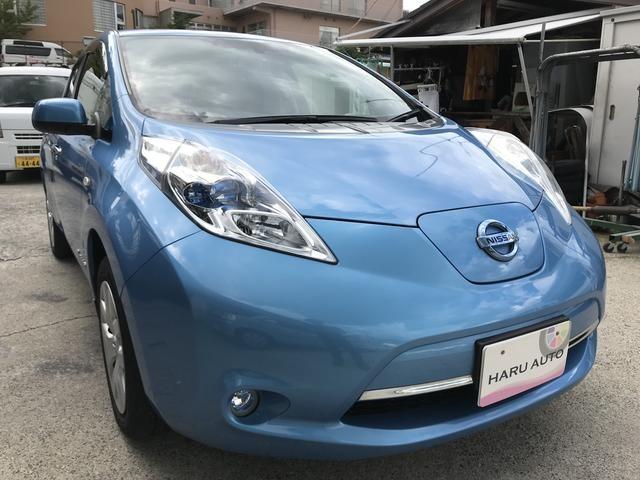 日産　リーフ　LEAF　ミラー型ドライブレコーダー（前後タイプ）取付　茨木市　高槻市　箕面市　吹田市　摂津市