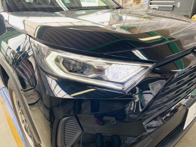 RAV4　6AA-AXAH52　LEDバルブ交換　デイライト配線加工　茨木市　高槻市　箕面市　吹田市　摂津市　豊中市　北摂