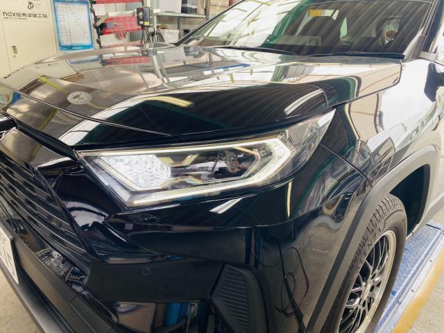 RAV4　6AA-AXAH52　LEDバルブ交換　デイライト配線加工　茨木市　高槻市　箕面市　吹田市　摂津市　豊中市　北摂