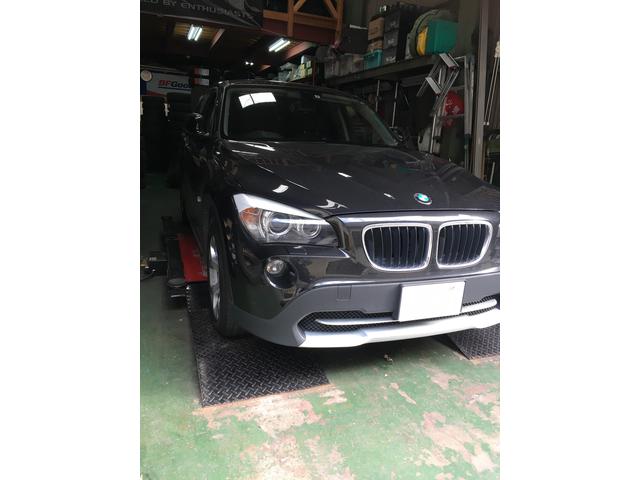 BMW　X1　ランフラットタイヤ交換