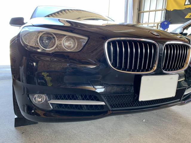 BMW　5シリーズ　535I　GT　フロントリップスポイラー 取り付け