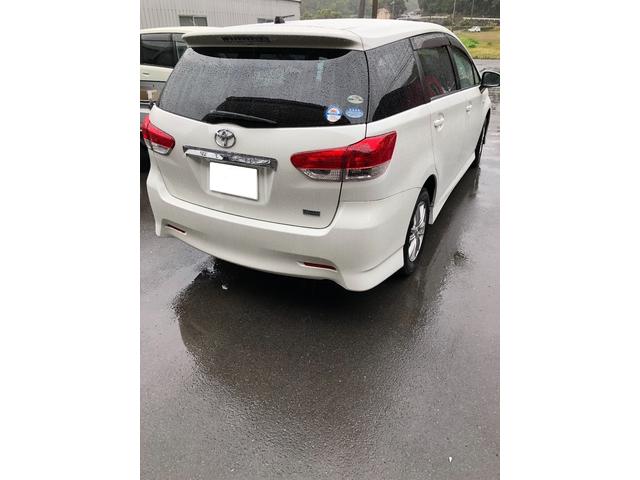 ウィッシュ　バックドア修理　右バックドアテープランプ交換　リアバンパー修理【徳島市　傷へこみ直し　板金　塗装　車検　メンテナンス　山﨑ボデーワークス】