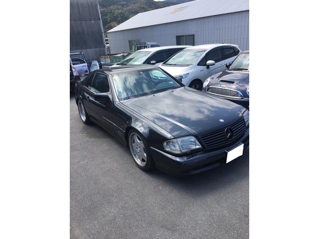 メルセデスベンツ  500SL　メンテナンス【徳島市　傷へこみ直し　板金　塗装　車検　整備　メンテナンス　山﨑ボデーワークス】